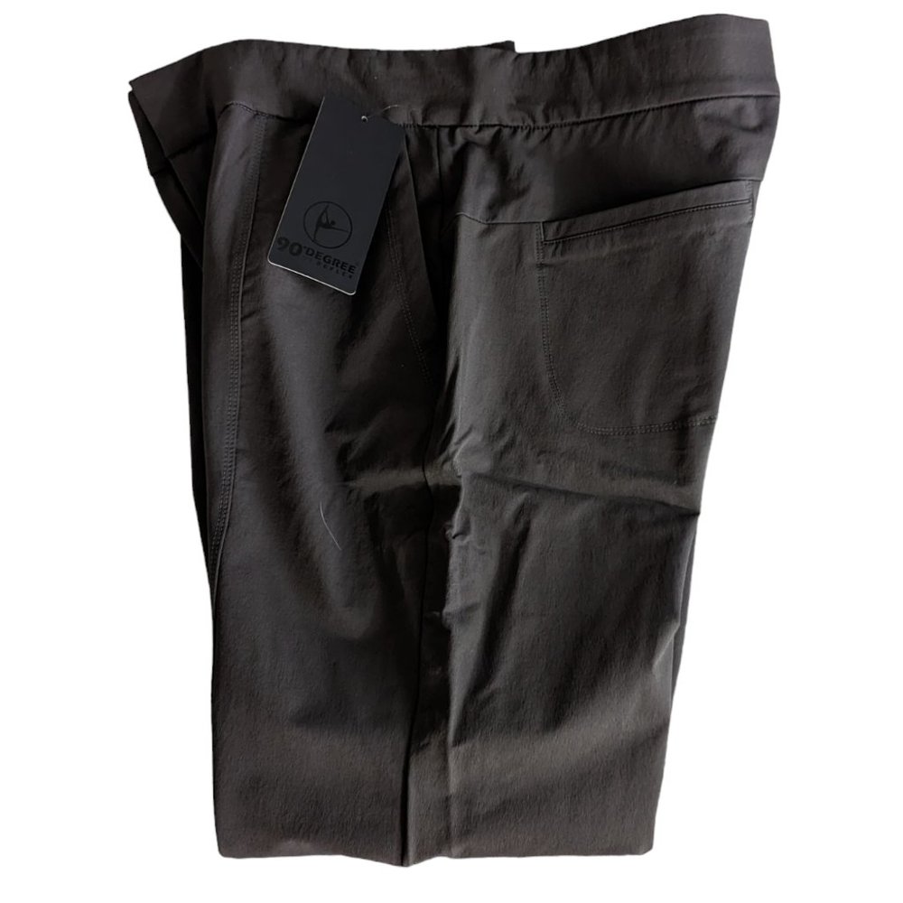 90 Degree by Reflex NWT women's commuter pants, olive shadow, size XL